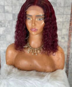 24” Italian Curly 13x4 Hd Lace Frontal Wig